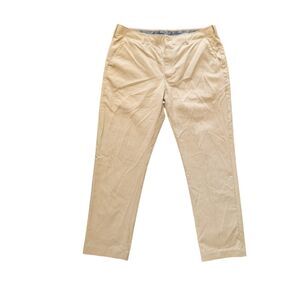 Ben Hogan Pant Mens 38x32 Beige Polyester Golf Straight Leg Performance Sports